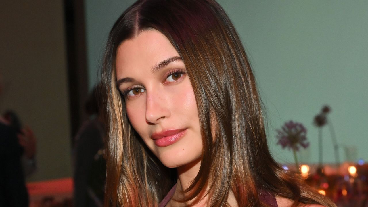 Hailey Bieber's Hot Chocolate Nails Match Her New Hair Color—See the Photos